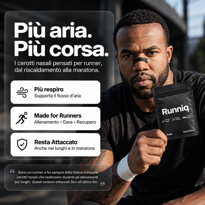 RunniqStrips – Tiras Nasales Deportivas